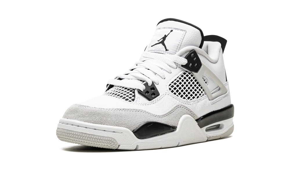Air Jordan 4 Retro GS "Military Black" 408452 111