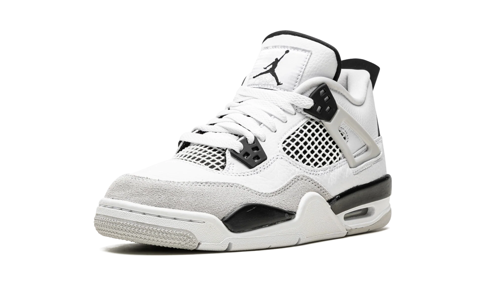 Air Jordan 4 Retro GS "Military Black" 408452 111