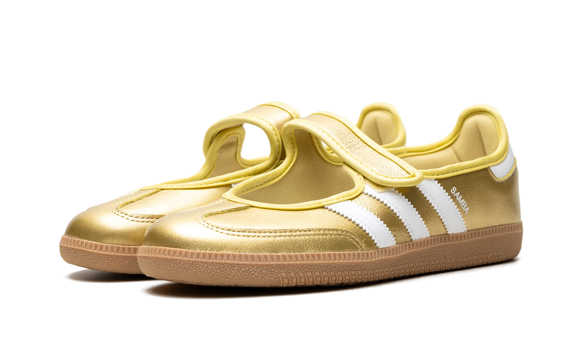 Samba Jane WMNS "Gold Metallic White" IH6599
