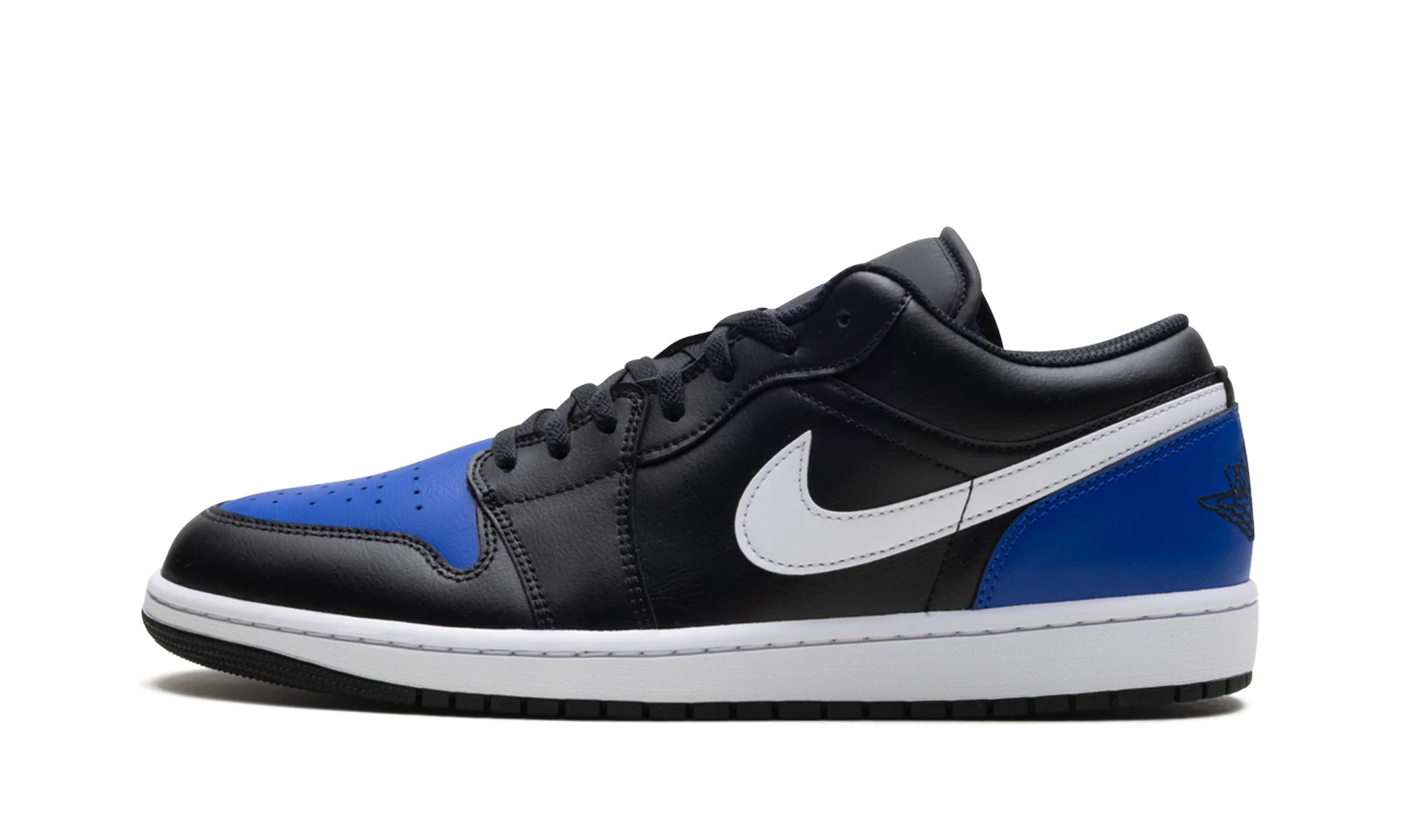 Jordan 1 Low "Black Royal Toe" 553558 042