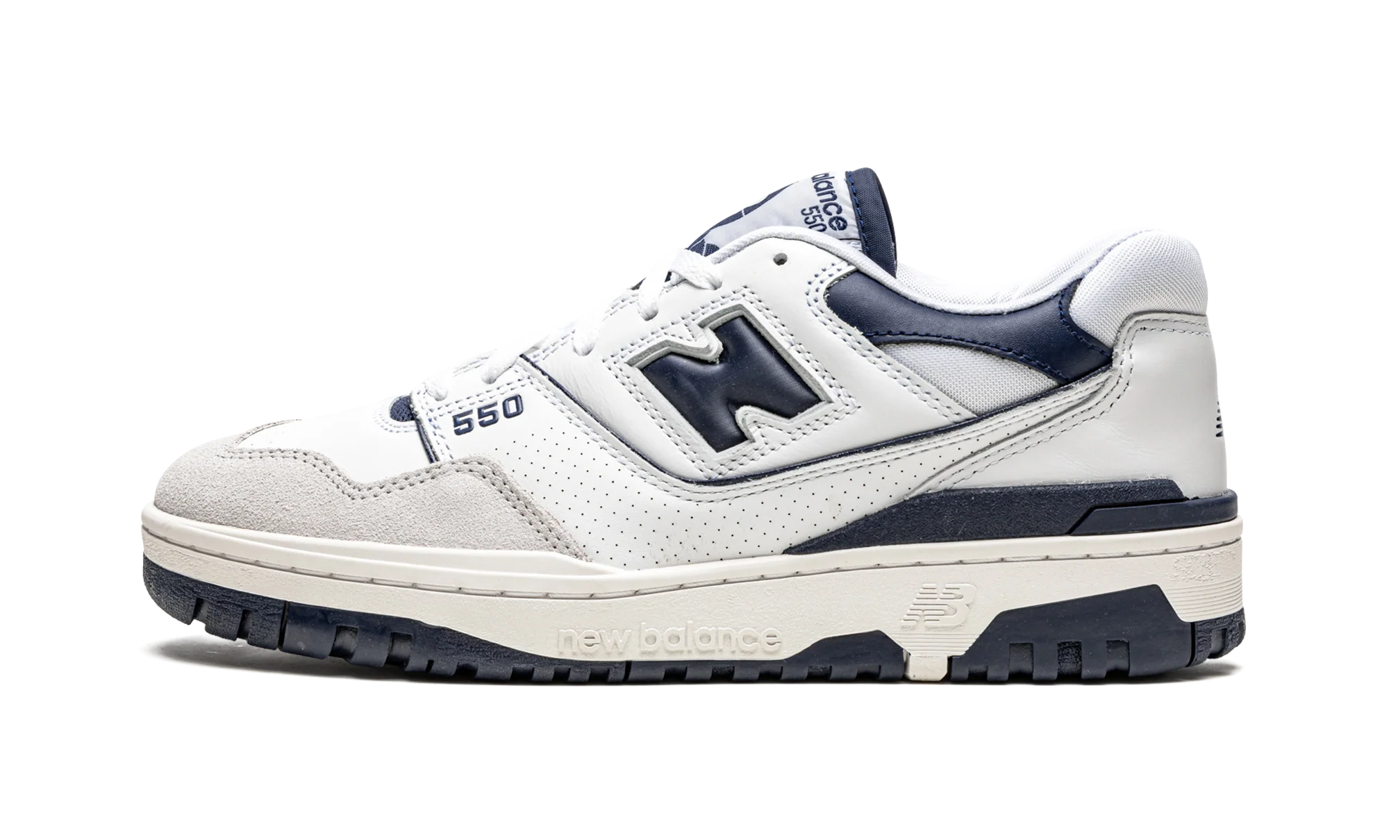 550 "White / Navy Blue" BB550WA1