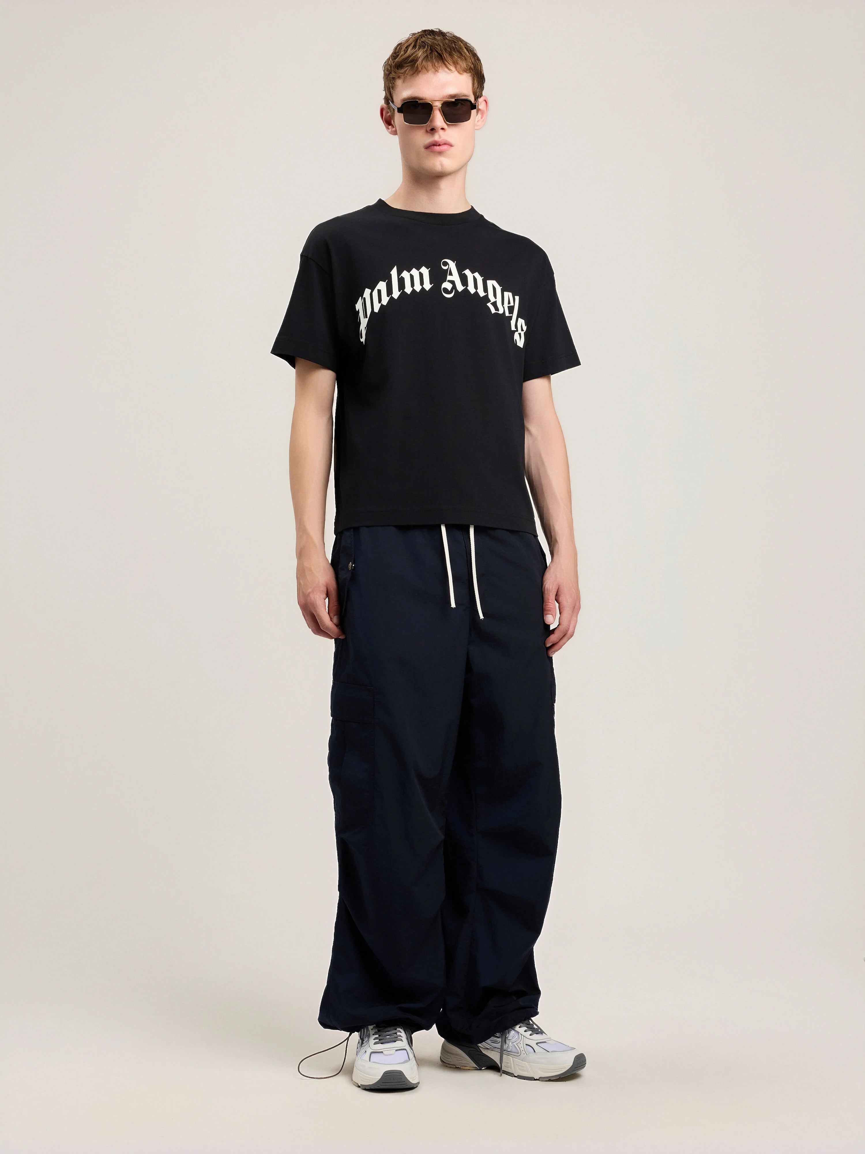 Curved Logo T-Shirt
