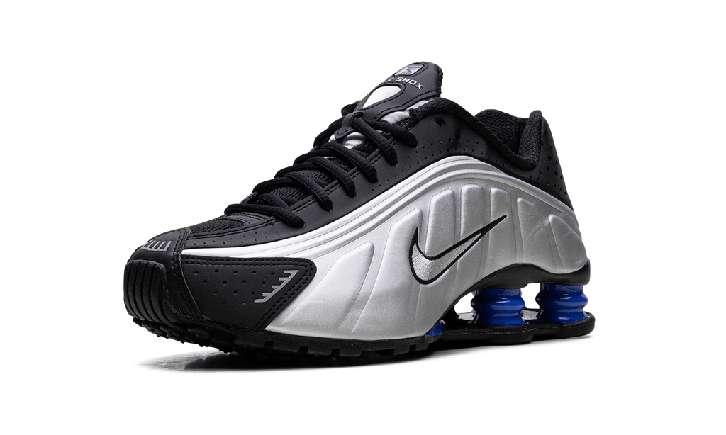 Shox R4 WMNS "Metallic Silver Black Racer Blue" AR3565 006