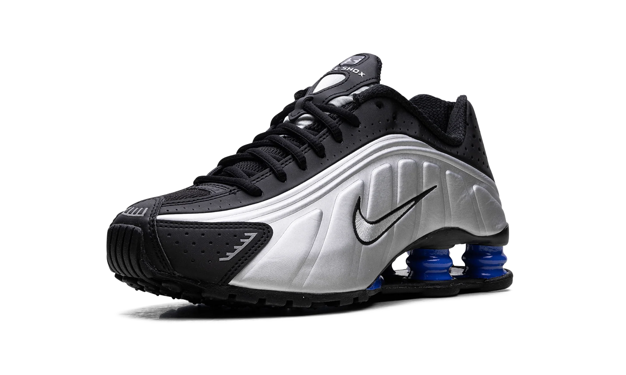 Shox R4 WMNS "Metallic Silver Black Racer Blue" AR3565 006