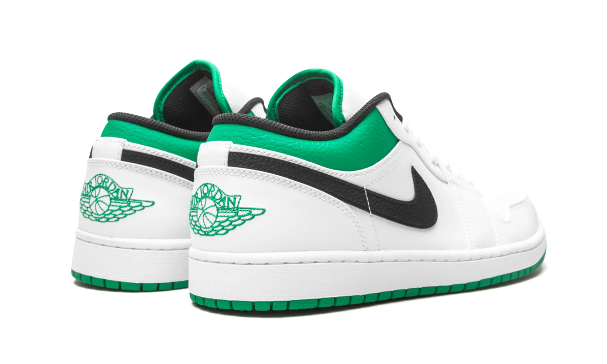 Air Jordan 1 Low "White / Lucky Green" 553558 129