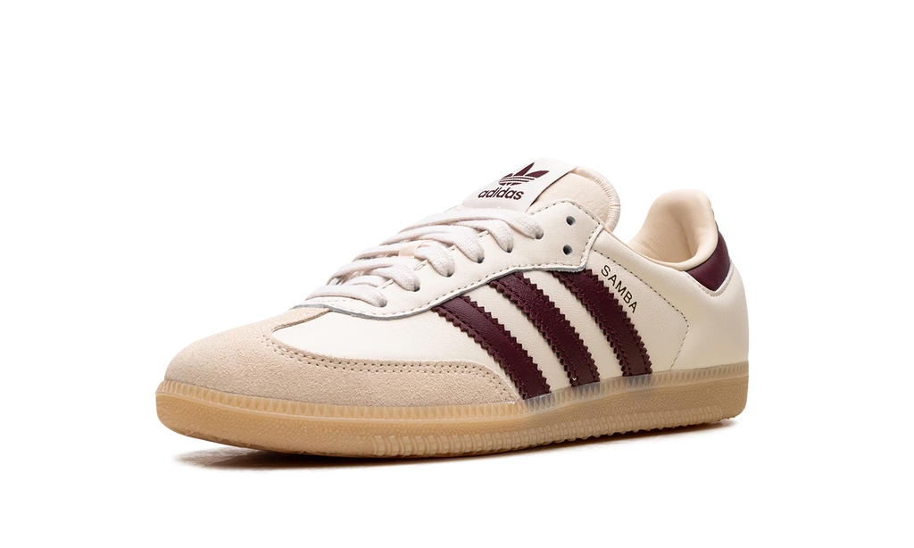 Samba OG "Cream White / Burgundy" JS3830