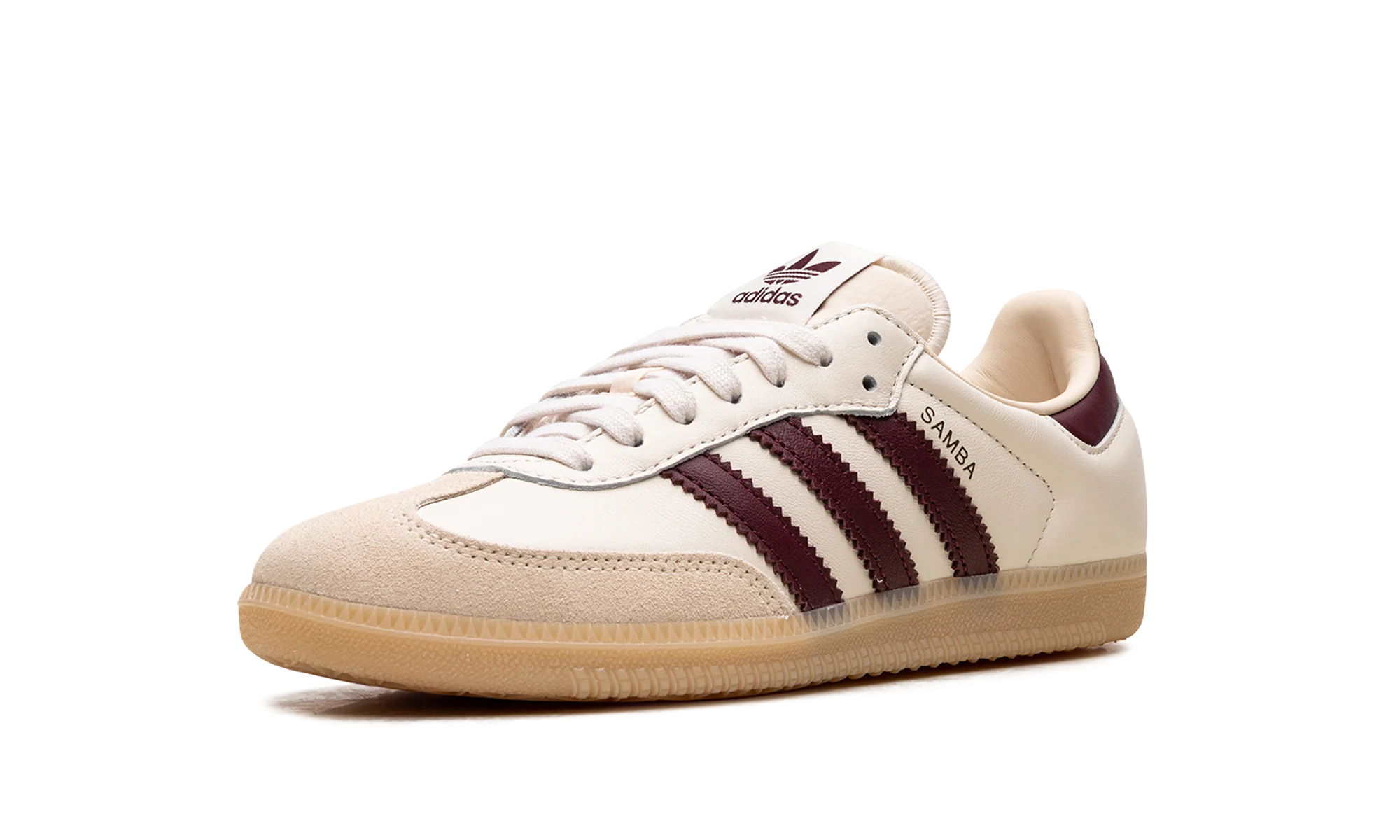 Samba OG "Cream White / Burgundy" JS3830
