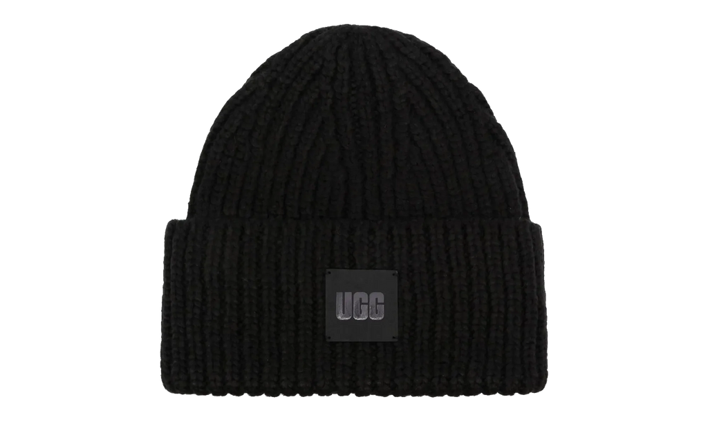Chunky Beanie Rib Knit "Black" 20061 BLK