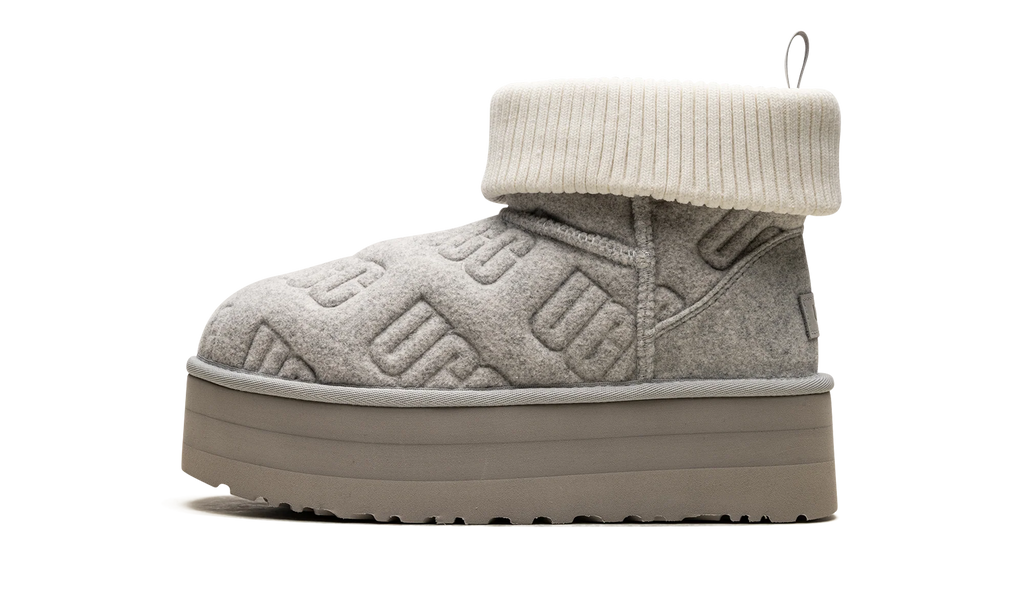 Classic Mini Platform Felted "Grey" 1144047 GREY