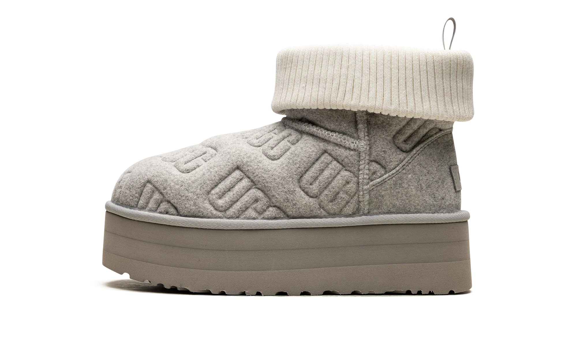 Classic Mini Platform Felted "Grey" 1144047 GREY