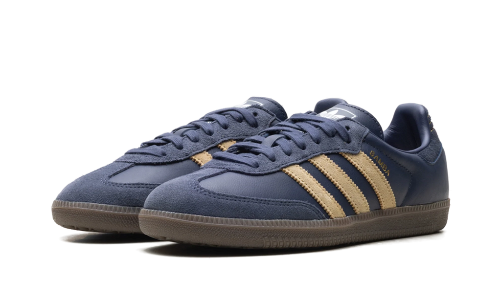 SAMBA OG "Shadow Navy Golden Beige" JR0894