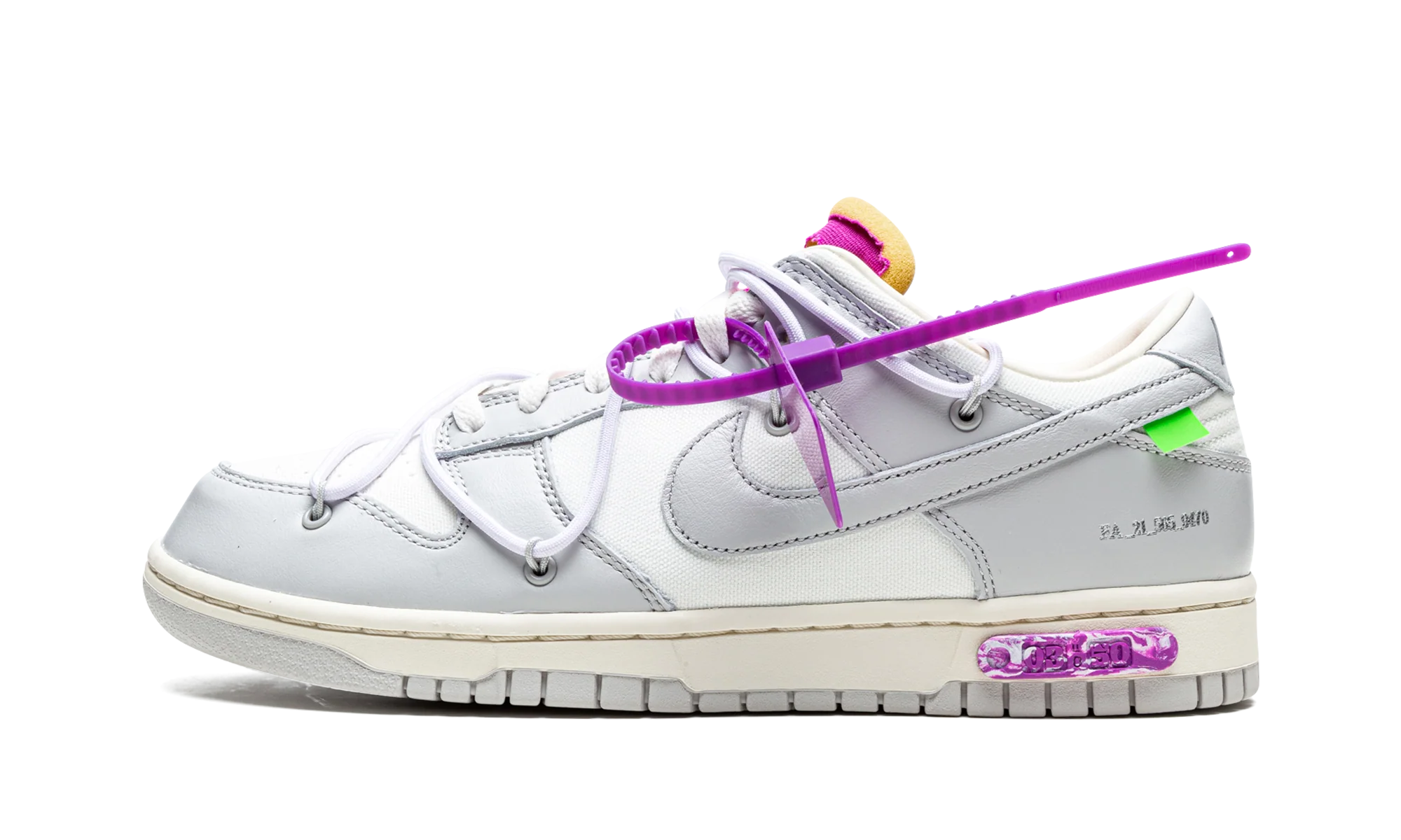 Dunk Low "Off-White - Lot 03" DM1602 118