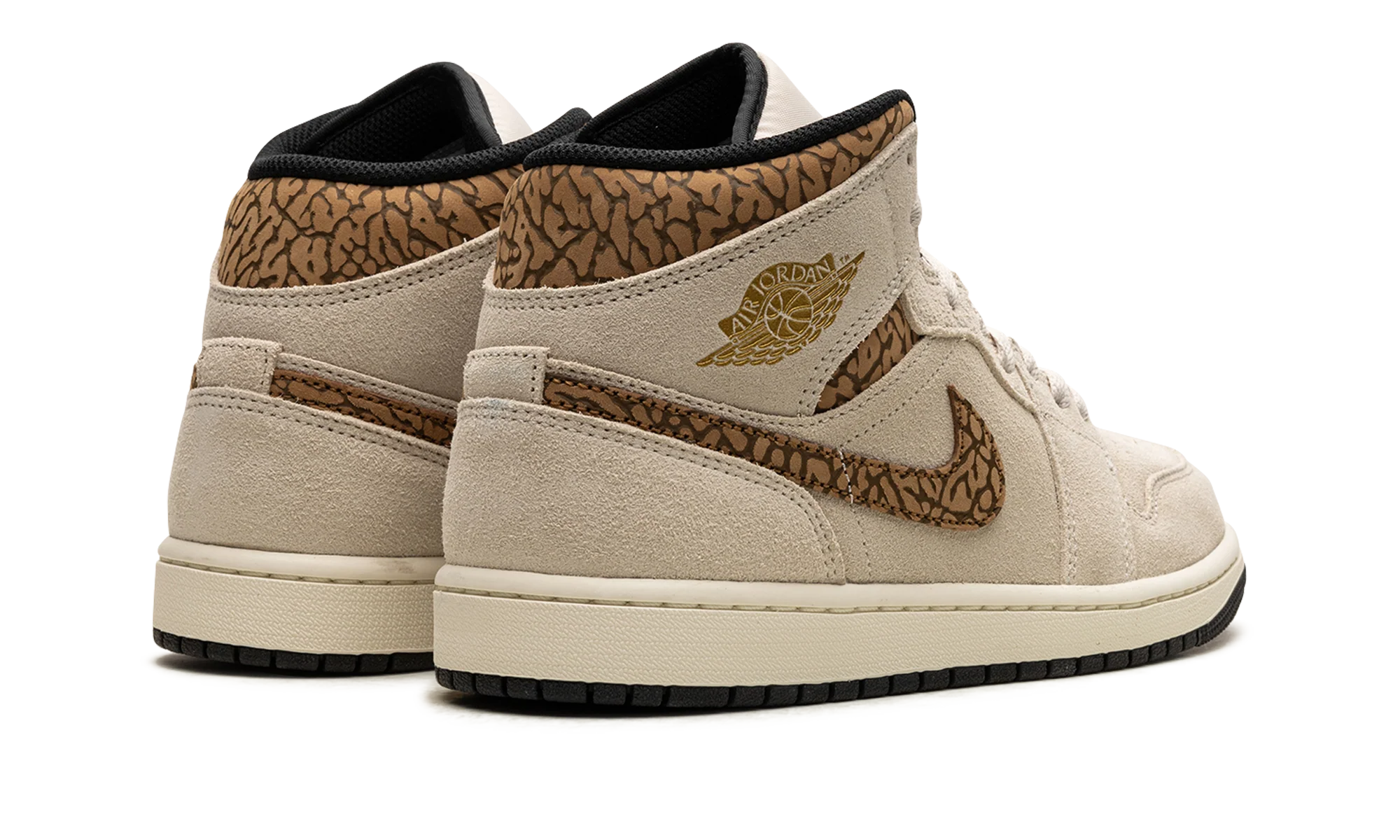 Air Jordan 1 Mid "Brown Elephant" DZ4129 102
