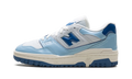 550 "Patent - White / Powder Blue" BB550YKE