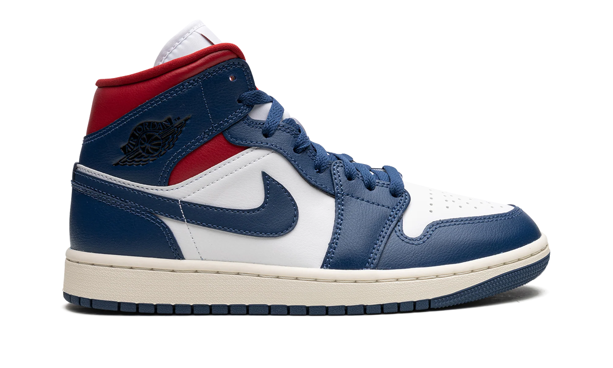 AIR JORDAN 1 MID WMNS "Blue / Red" BQ6472 146