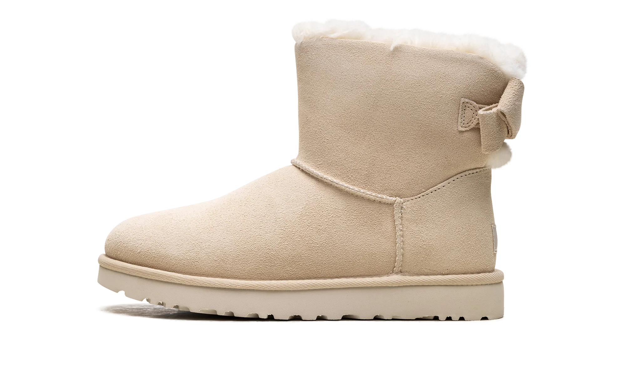 Mini Bailey Suede Bow WMNs "Cream" 1153514 CRM