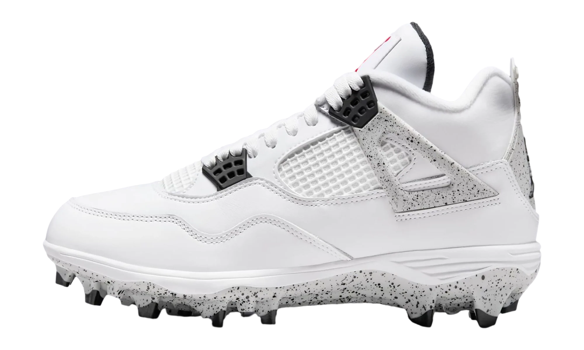 Air Jordan 4 TD Cleat "White Cement" HQ0207 106