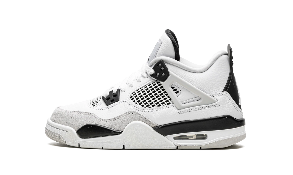 Air Jordan 4 Retro GS "Military Black" 408452 111