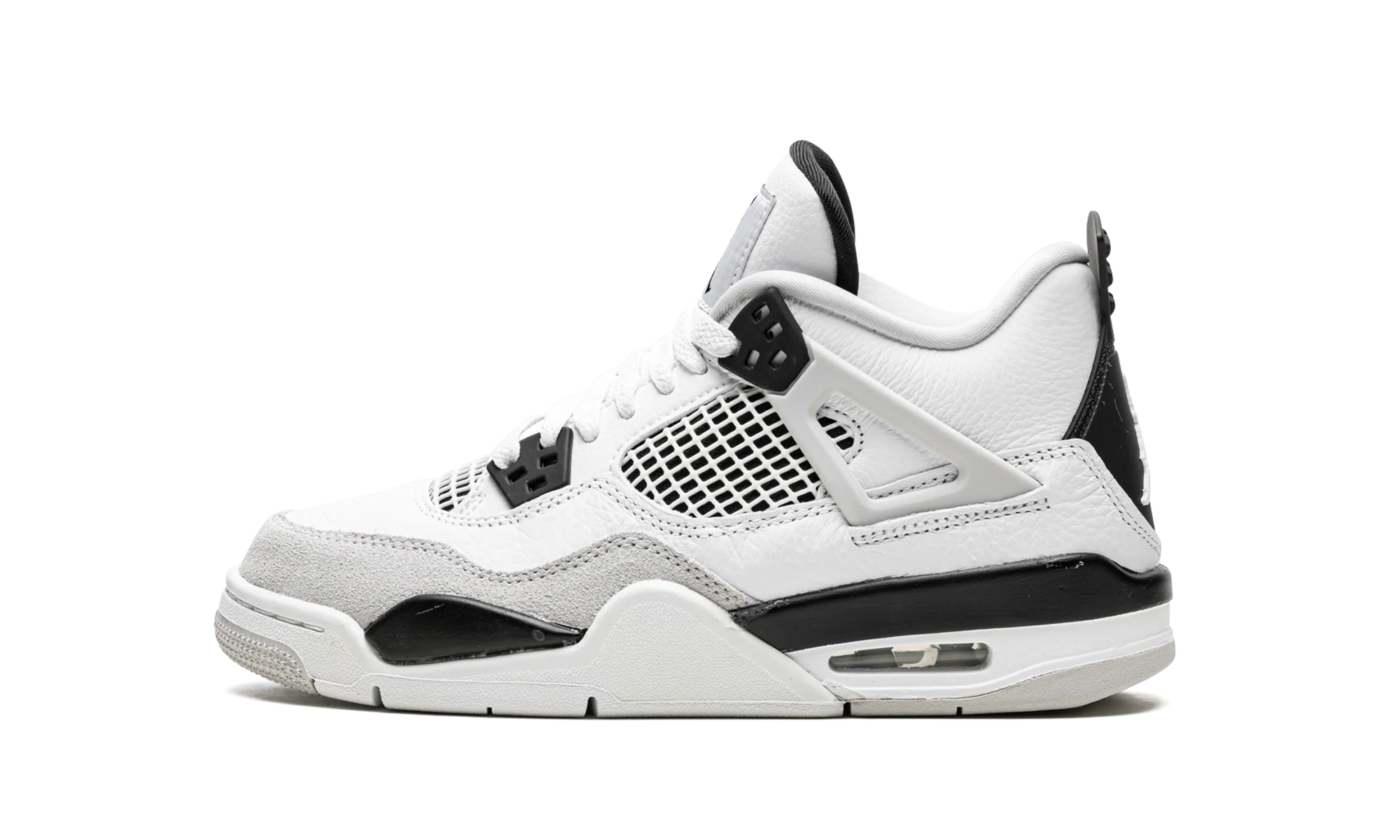 Air Jordan 4 Retro GS "Military Black" 408452 111