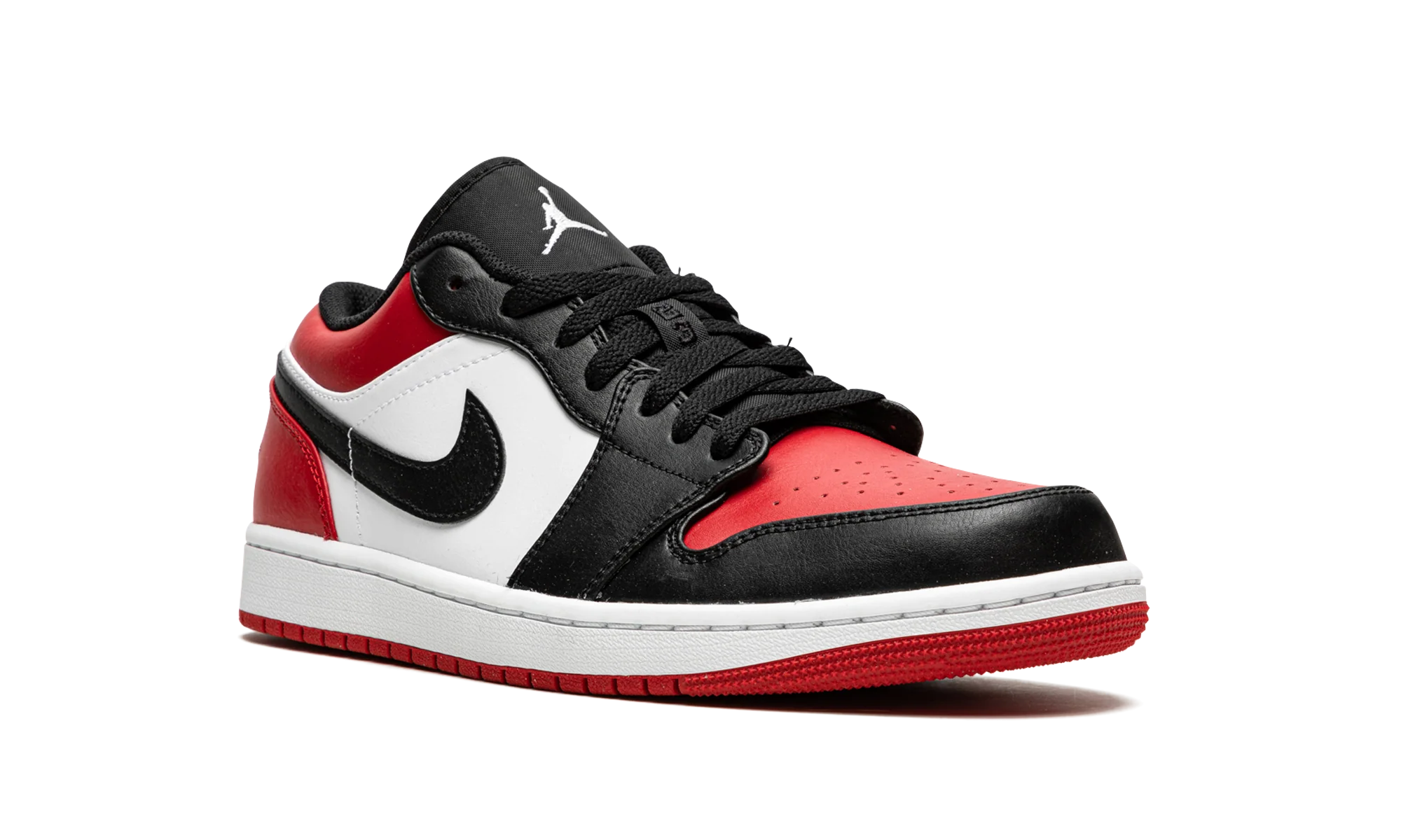 Air Jordan 1 Low "Bred Toe" 553558 612