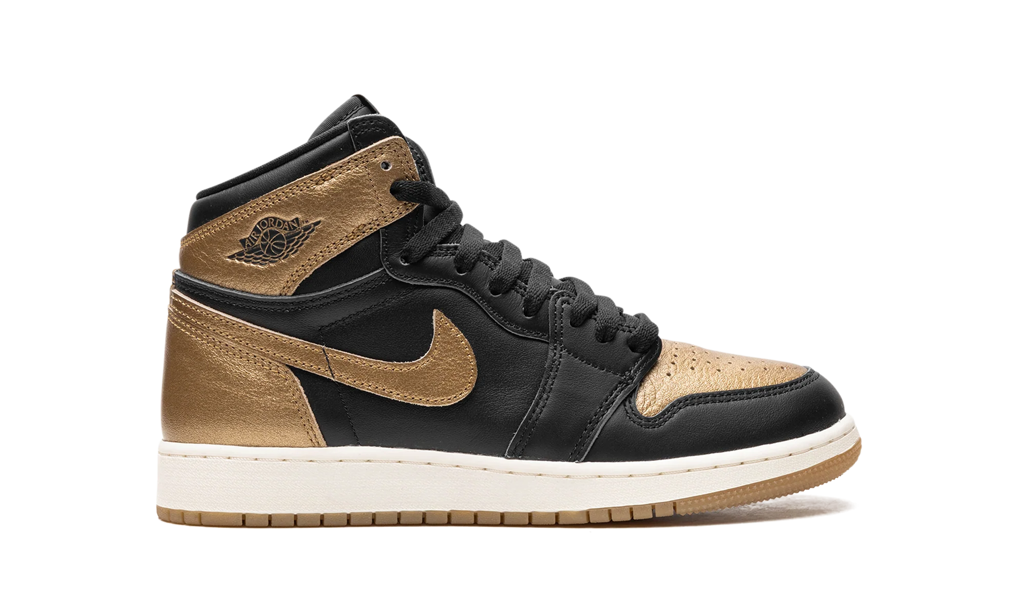 Air Jordan 1 GS "Black Metallic Gold" FD1437 071