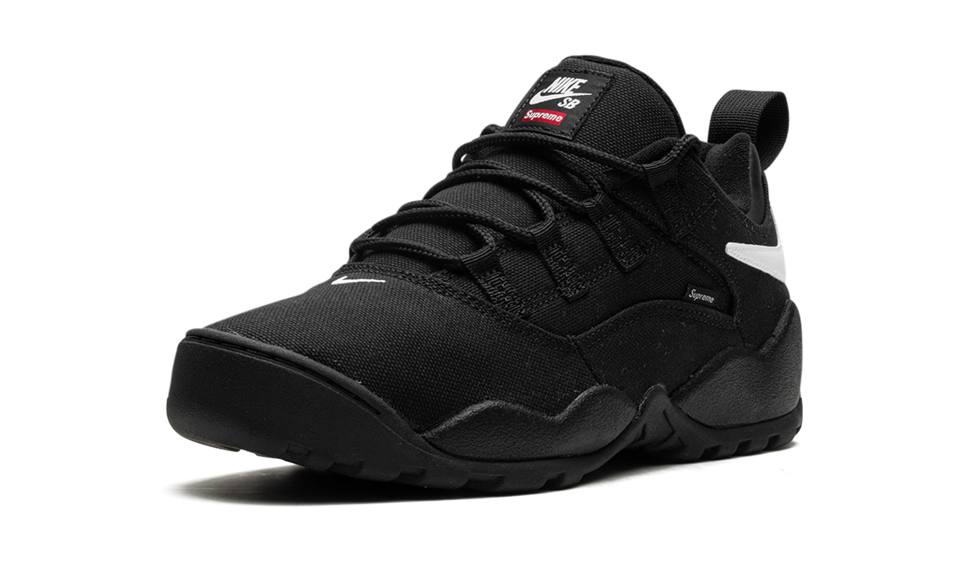 SB Darwin Low "Supreme - Black" FQ3000 001