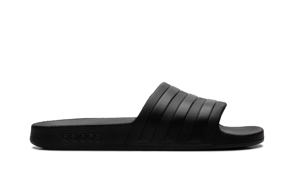 Adilette Aqua Slides "Core Black" f35550