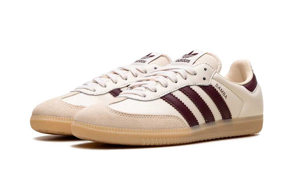 Samba OG "Cream White / Burgundy" JS3830
