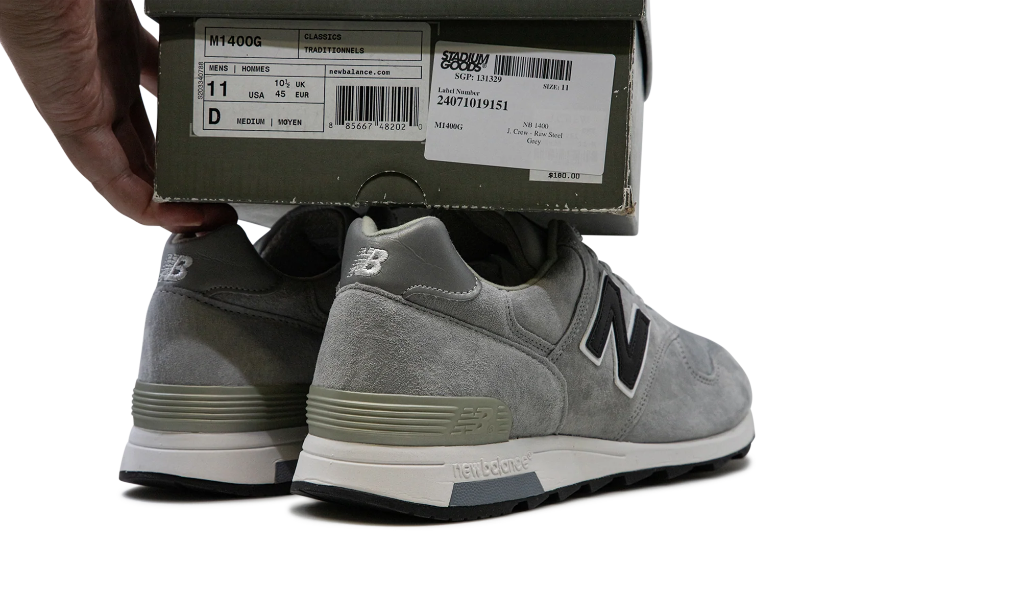 1400 "J. Crew - Raw Steel" M1400G