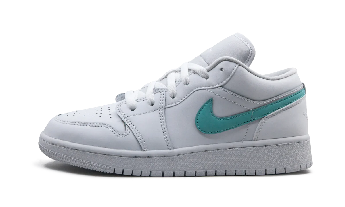 Air Jordan 1 Low GS "Multicolor Swoosh" CW7035 100