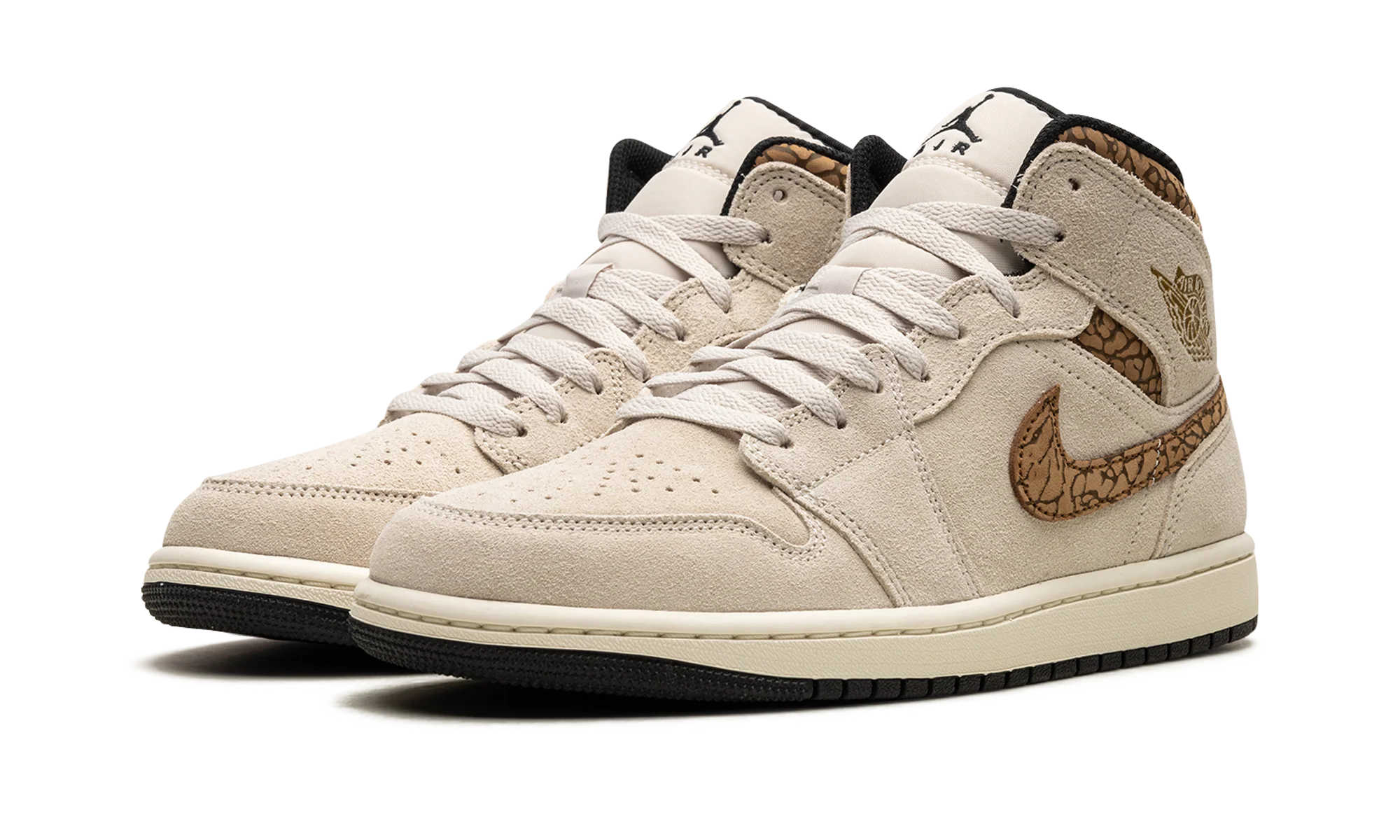 Air Jordan 1 Mid "Brown Elephant" DZ4129 102