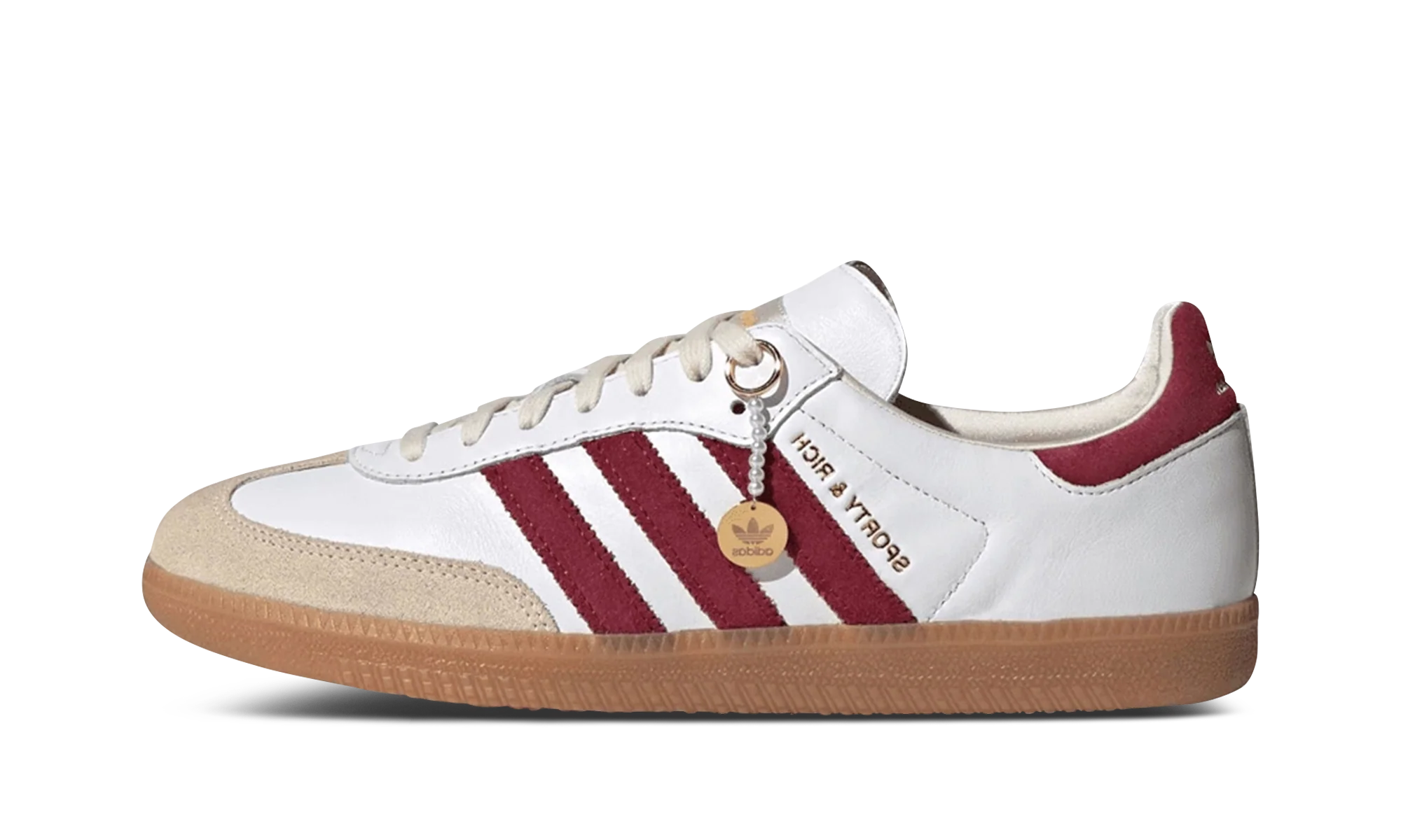 Samba OG "Sporty & Rich - White Core Burgundy" IF5660