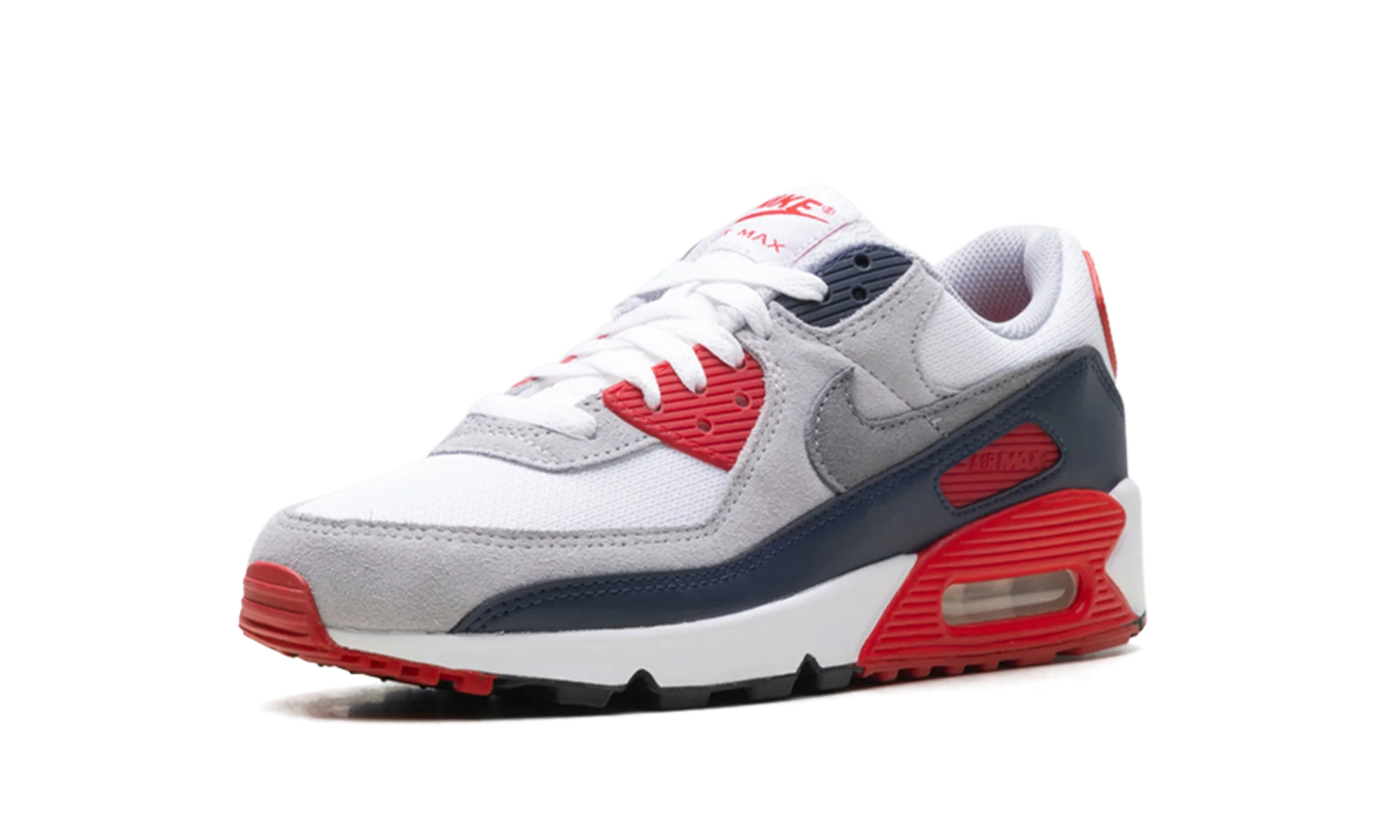 AIR MAX 90 "White/Cool Grey-university Red" DM0029 117