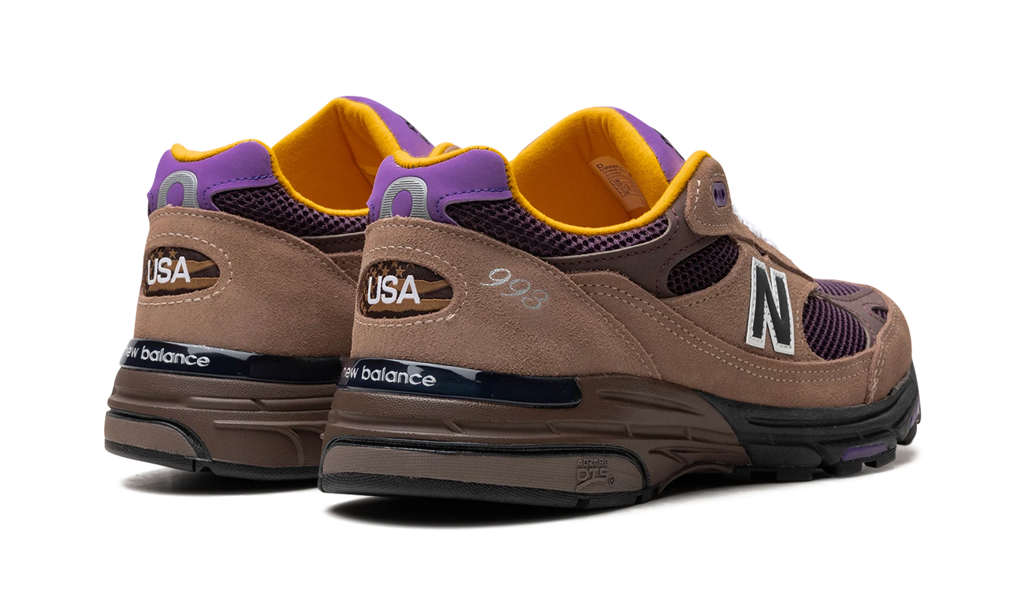 993 "Made in USA - Mushroom / Midnight Violet" U993MU