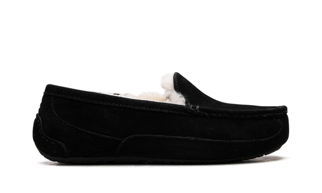 Ascot Slipper GS "Black Suede" 1120886K BLKS