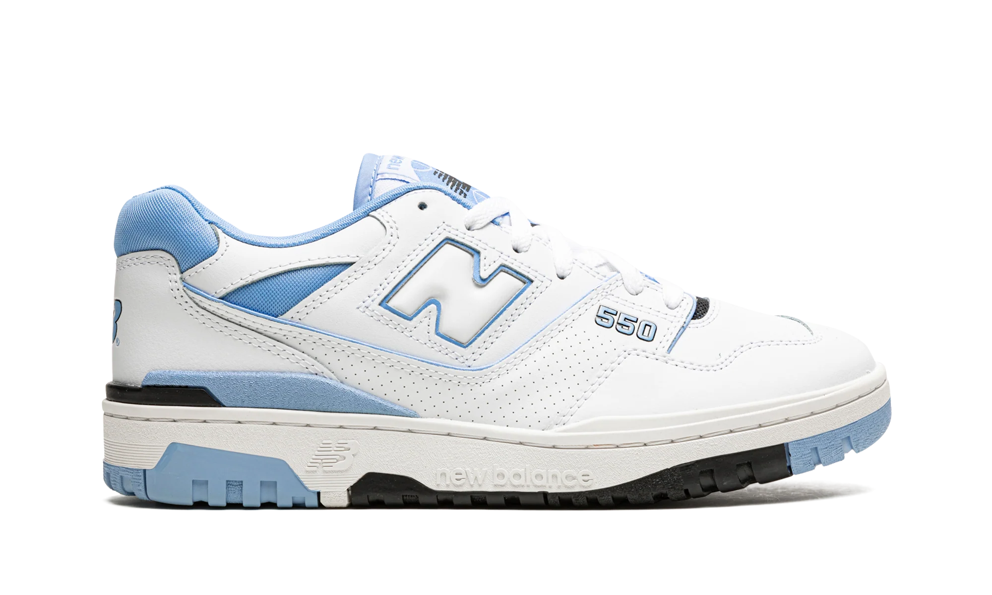 550 "White / Carolina Blue" BB550HL1