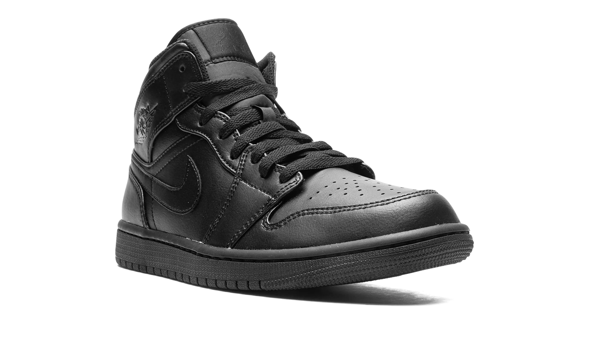 Air Jordan 1 Mid "Triple Black" 554724 093