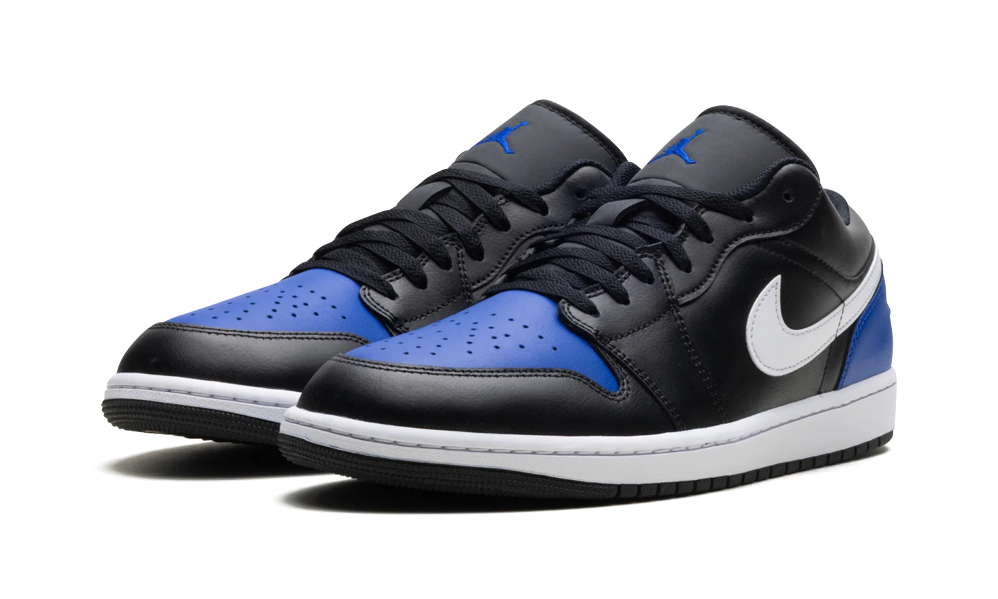 Jordan 1 Low "Black Royal Toe" 553558 042