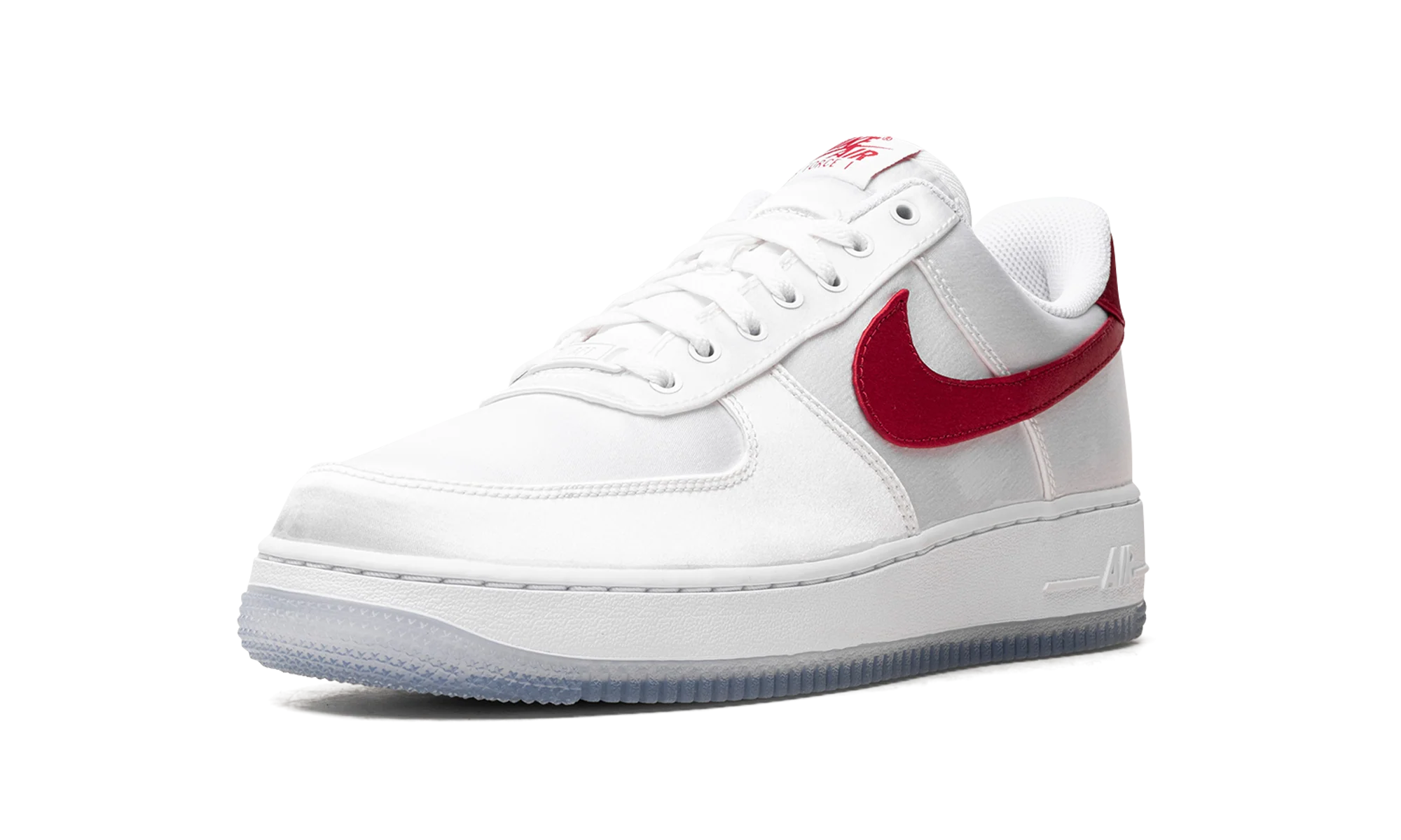 AIR FORCE 1 LO '07 WMNS "Satin White Varsity Red" DX6541 100