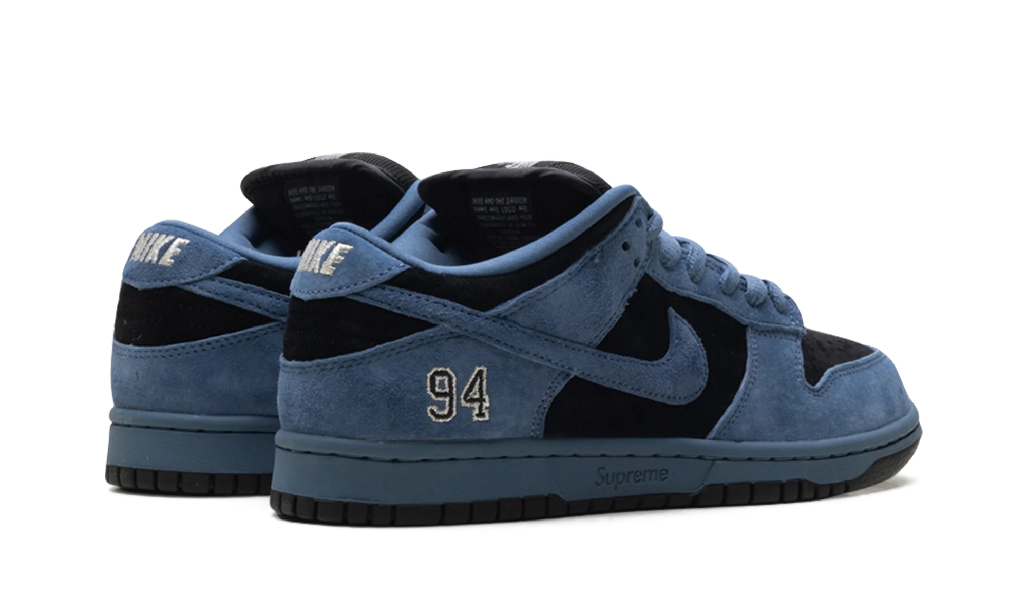 SB Dunk Low "Supreme - Ocean Fog" HQ8487 400