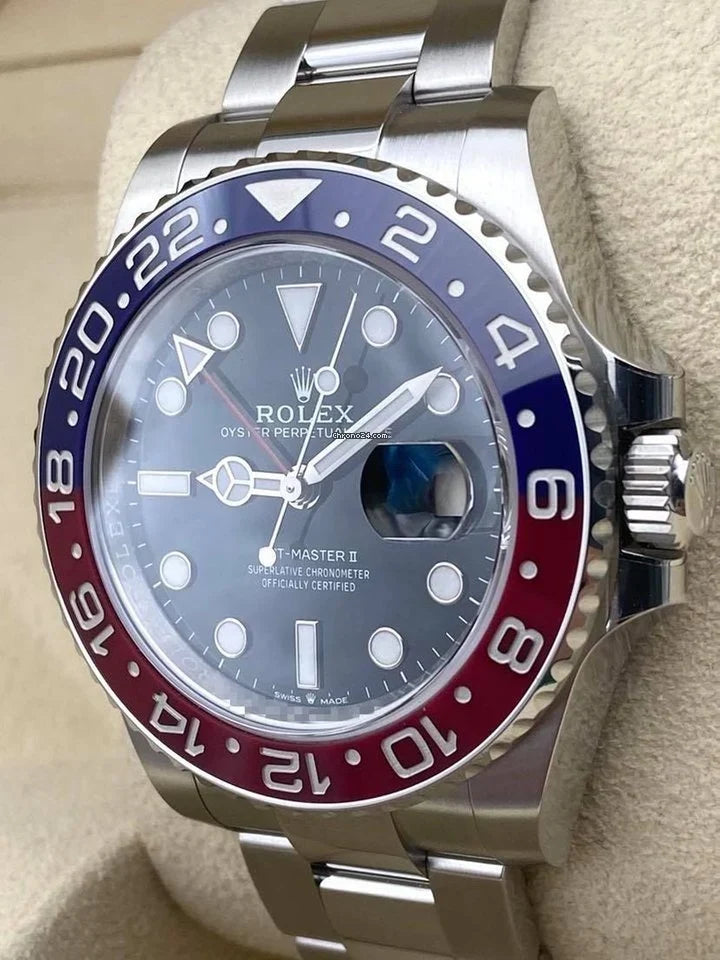 GMT-Master II Pepsi Oyster Bracelet 126710BLRO 2021 Unworn.