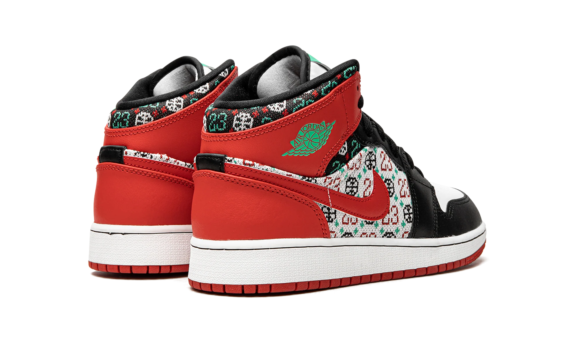 Jordan 1 Mid GS "Ugly Christmas Sweater" DM1208 150