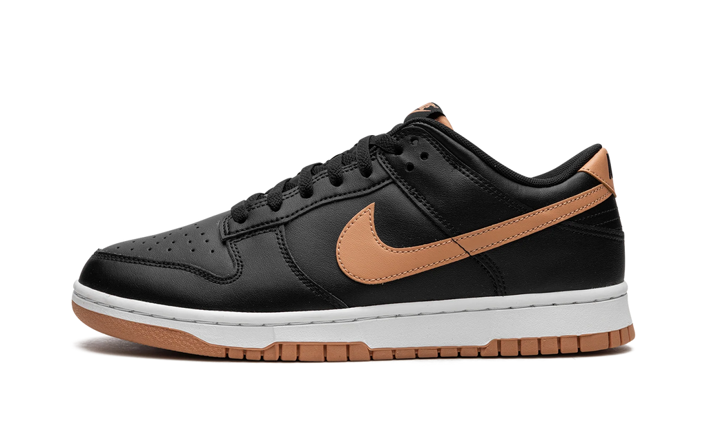 Dunk Low "Black / Amber Brown" DV0831 004