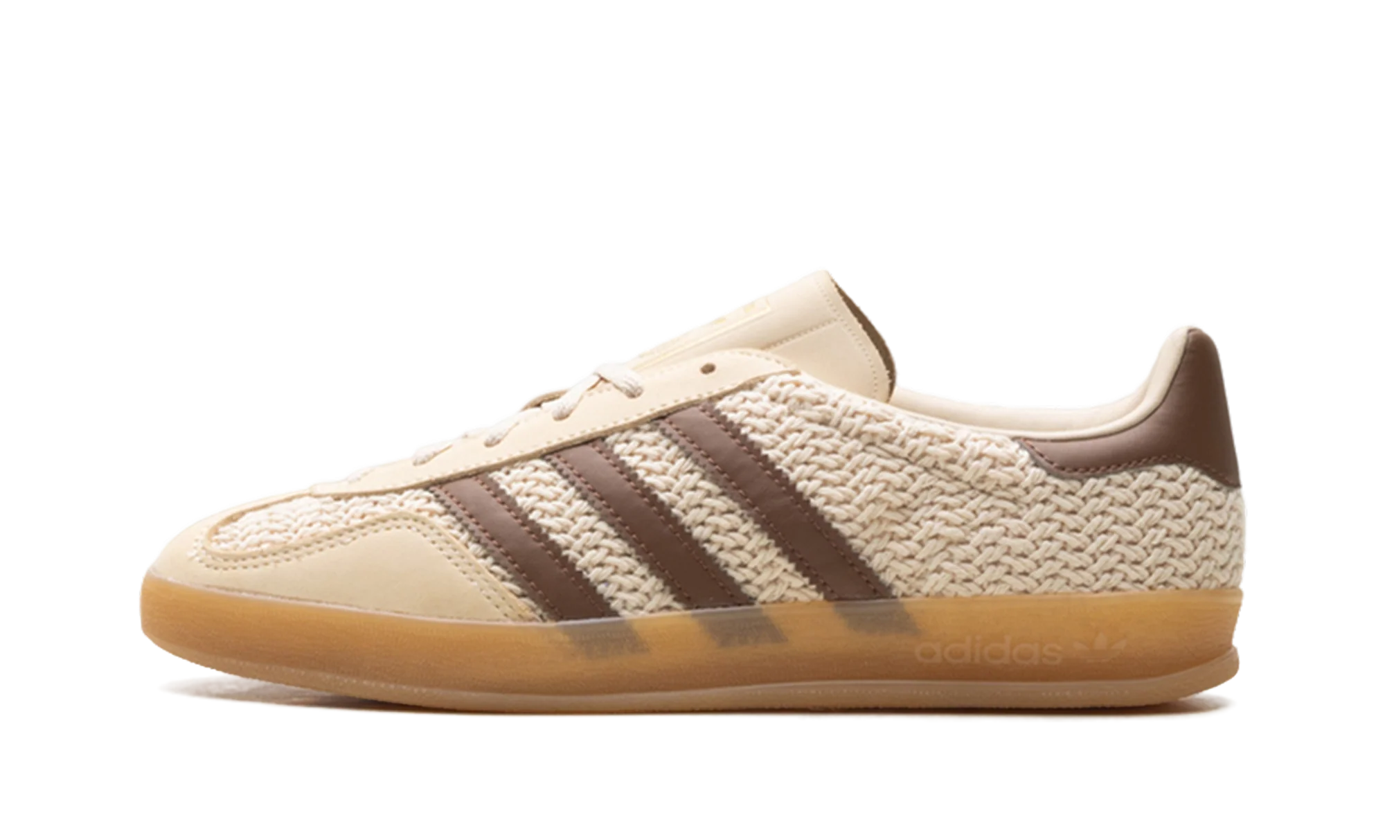 Gazelle Indoor "Cream/Brown Knit" JS1418