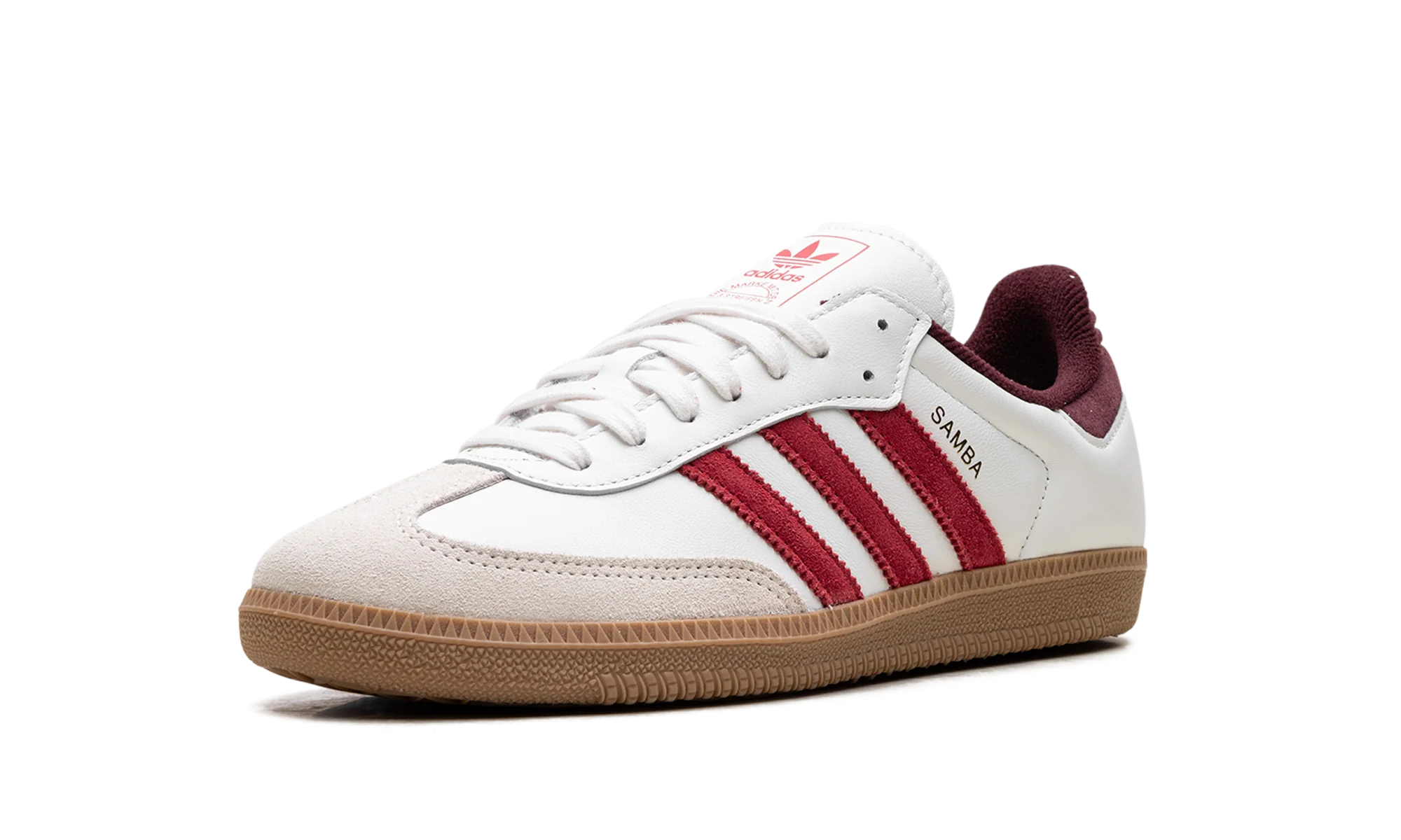 Samba OG "Core White Better Scarlet" JI3201