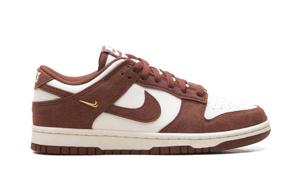 Dunk Low WMNS "Red Sepia Gold Mini Swoosh" IB4417 104