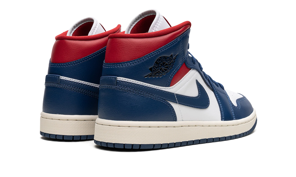 AIR JORDAN 1 MID WMNS "Blue / Red" BQ6472 146