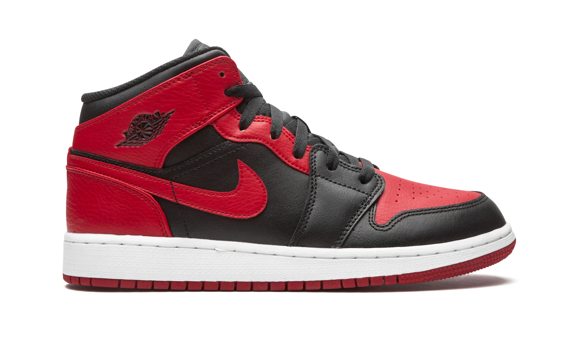 Air Jordan 1 Mid GS "Banned 2020" 554725 074