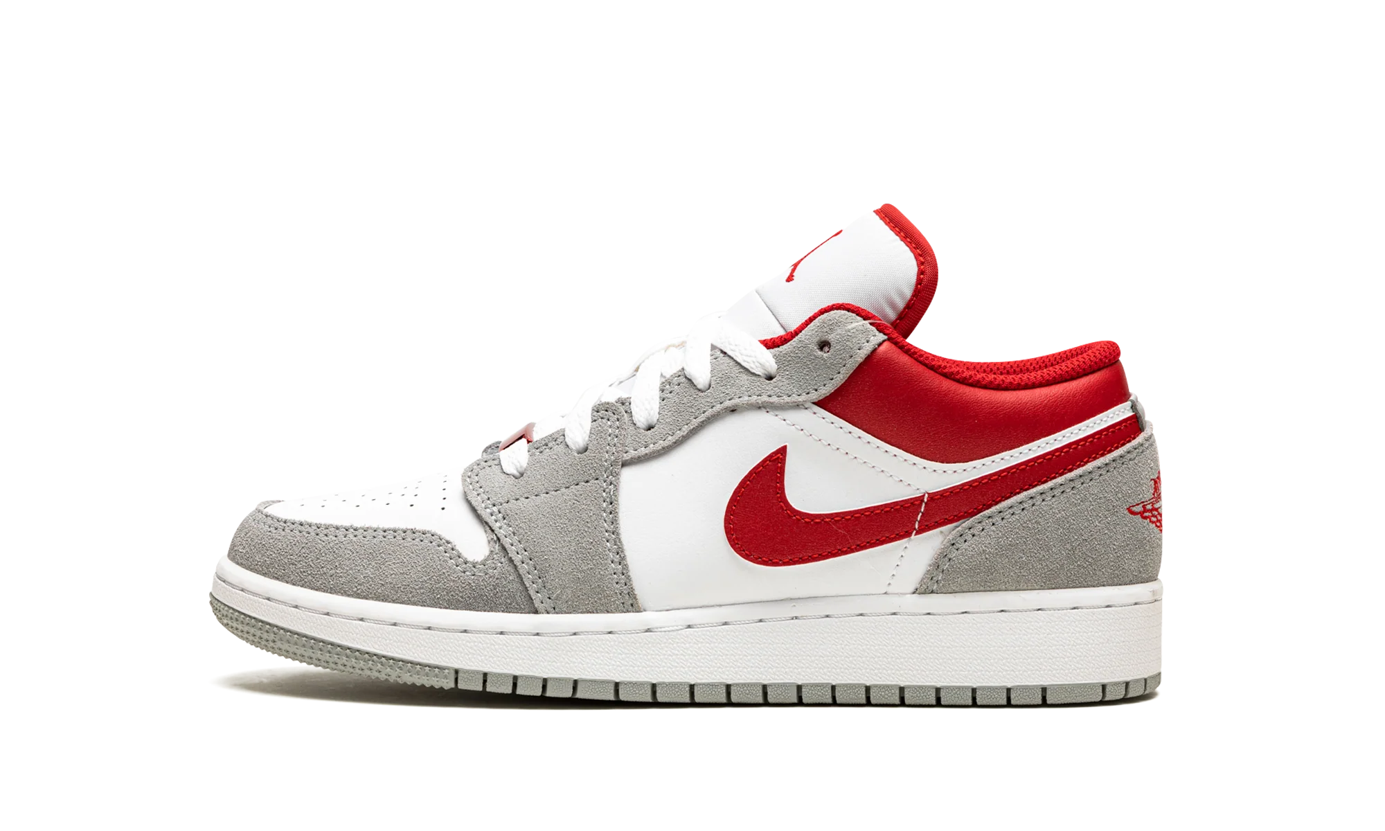 Air Jordan 1 Low SE GS "Smoke Grey Gym Red" DM0589 016