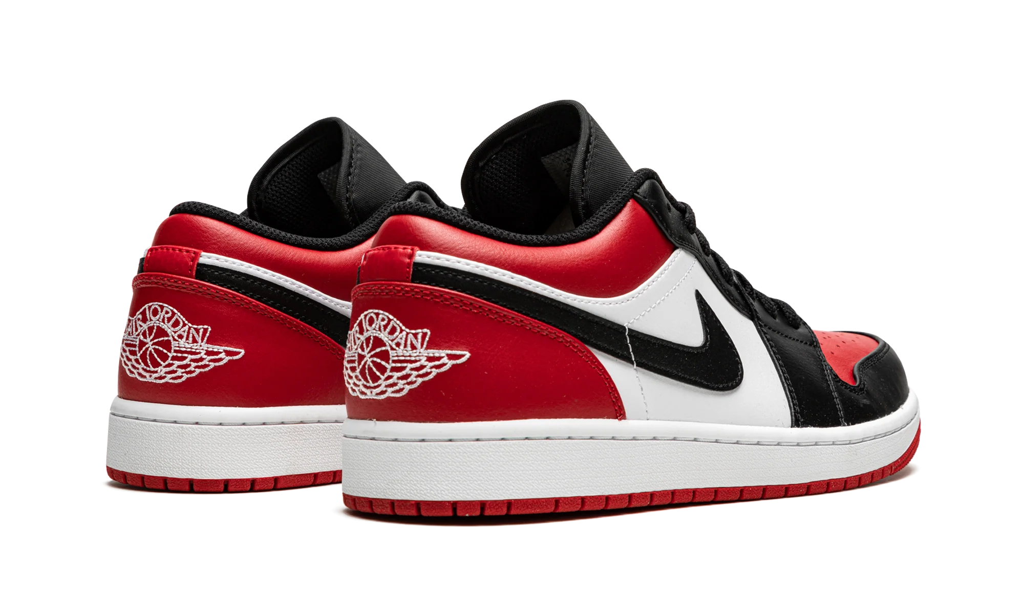 Air Jordan 1 Low "Bred Toe" 553558 612
